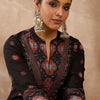 Dhiyona IE Women Ethnic Motifs Printed Regular Beads and Stones Pure Cotton Kurta with Trousers