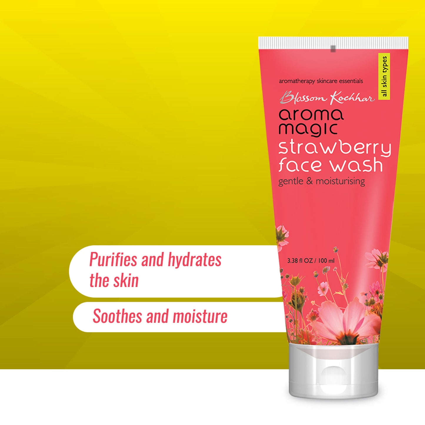 Aroma Magic Strawberry Face Wash