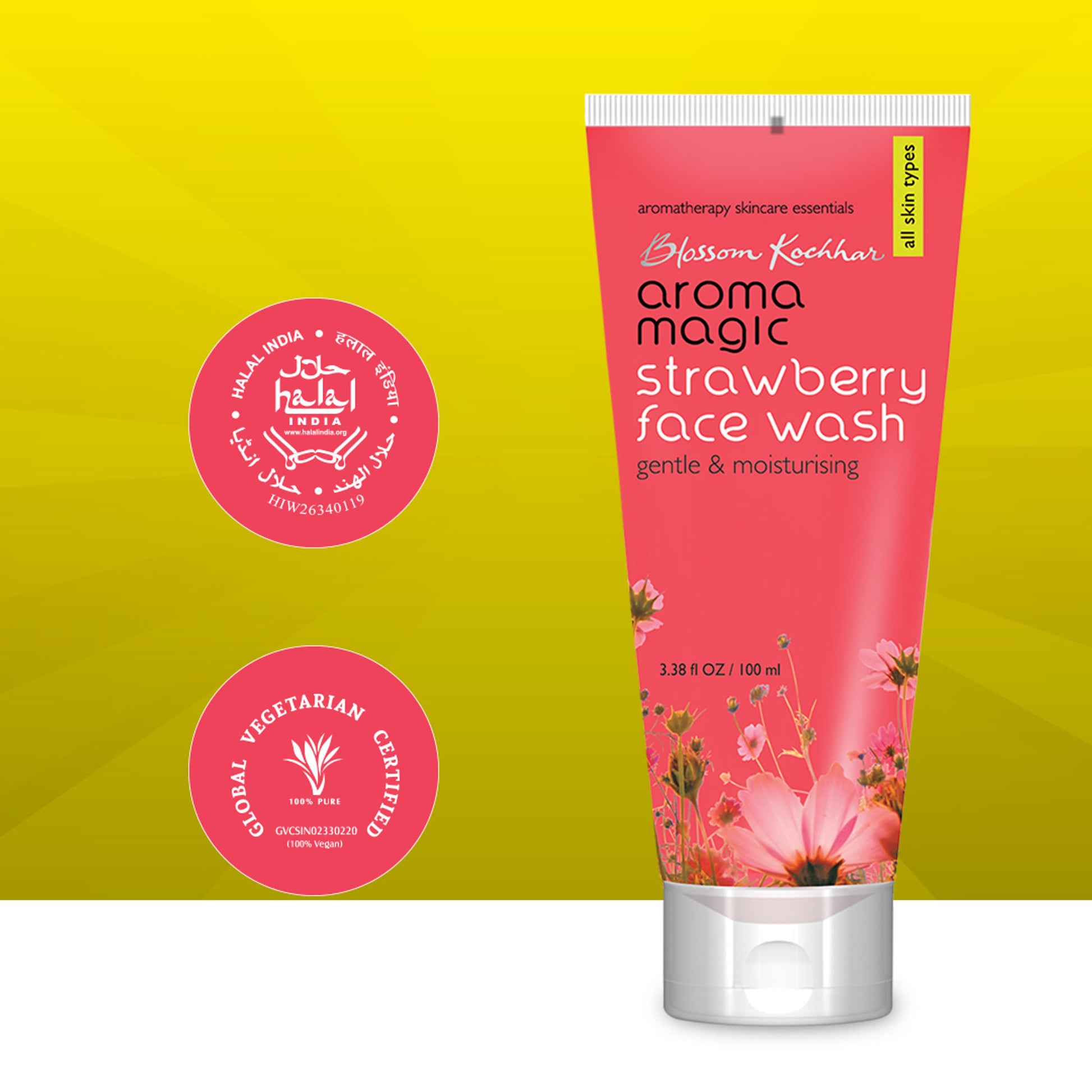 Aroma Magic Strawberry Face Wash