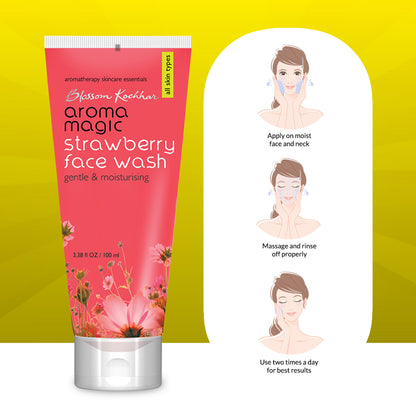 Aroma Magic Strawberry Face Wash