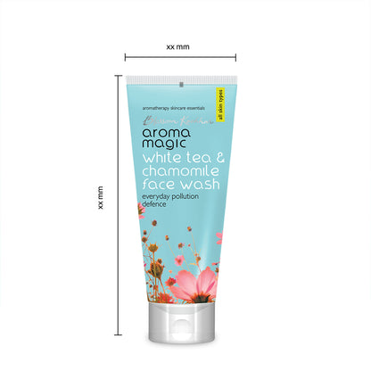 Aroma Magic White Tea & Chamomile Face Wash Everyday Pollution Defence (All Skin Types)