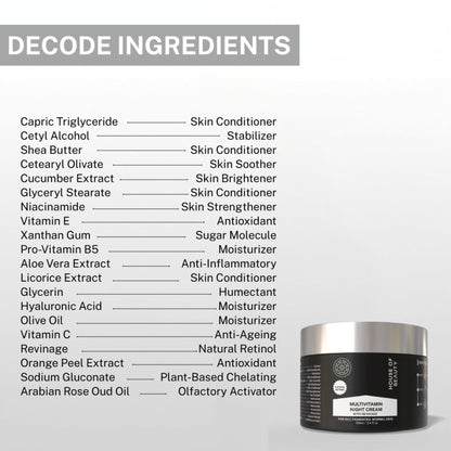 House Of Beauty Multivitamin Nourish Night Cream