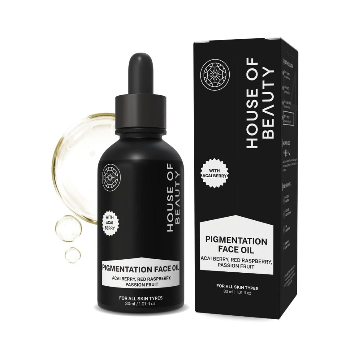 House of Beauty Pigmentation Oil (Acai Berry + Red Raspberry Passion Fruit)