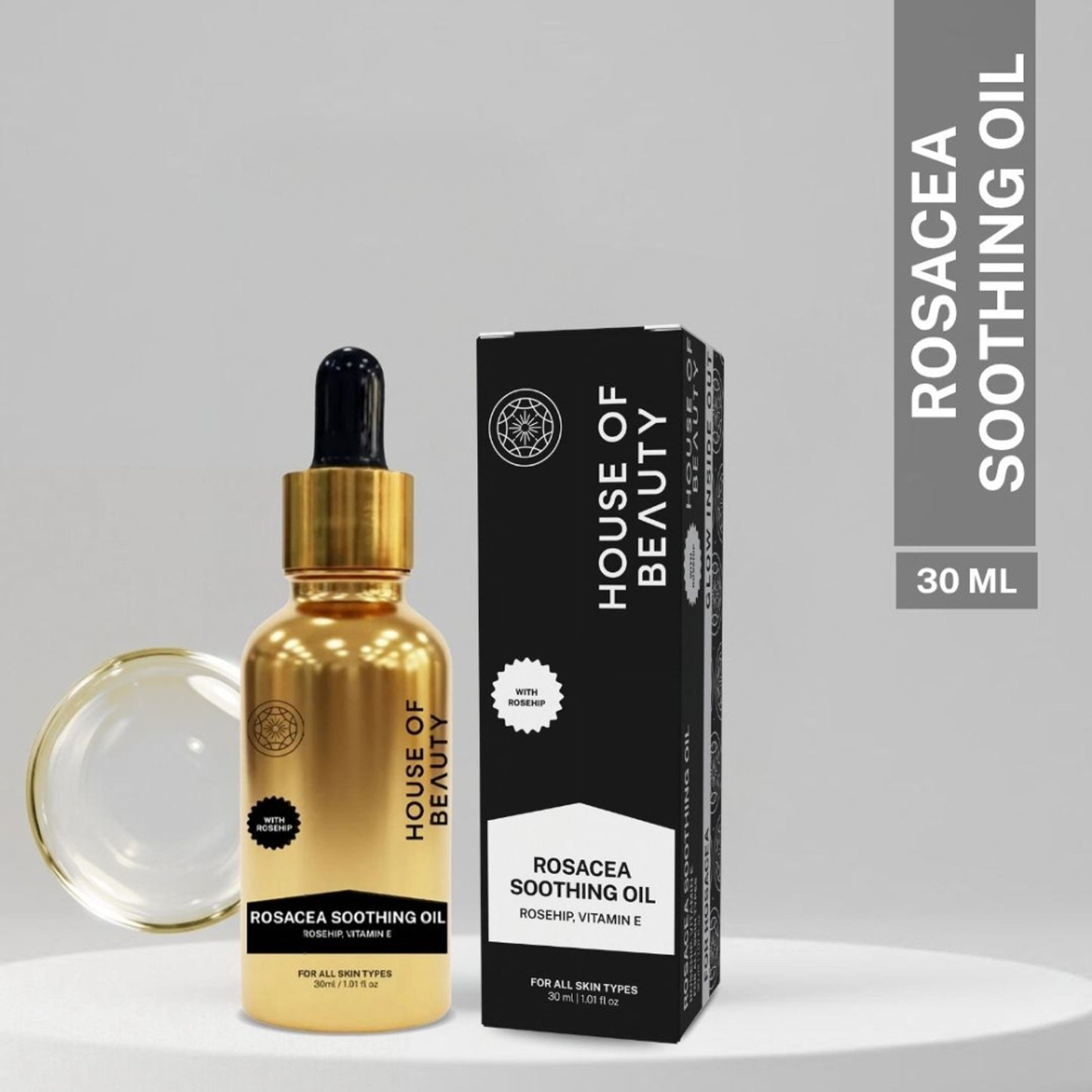 House of Beauty Rosacea Oil (Rosehip + Vitamin E)