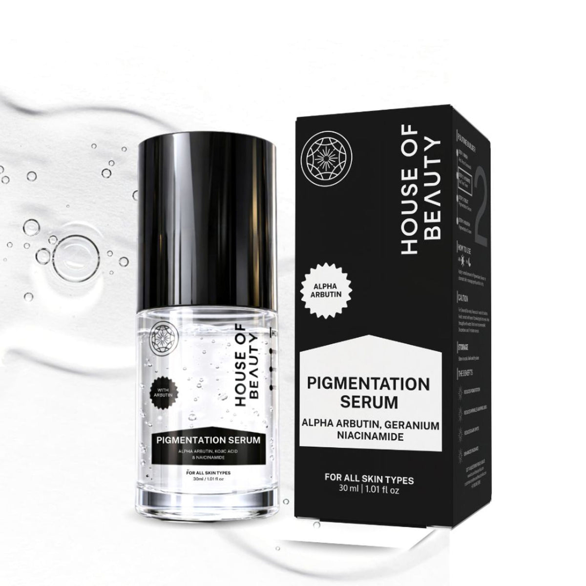 House of Beauty Pigmentation Serum (Geranium + Arbutin Niacinamide)