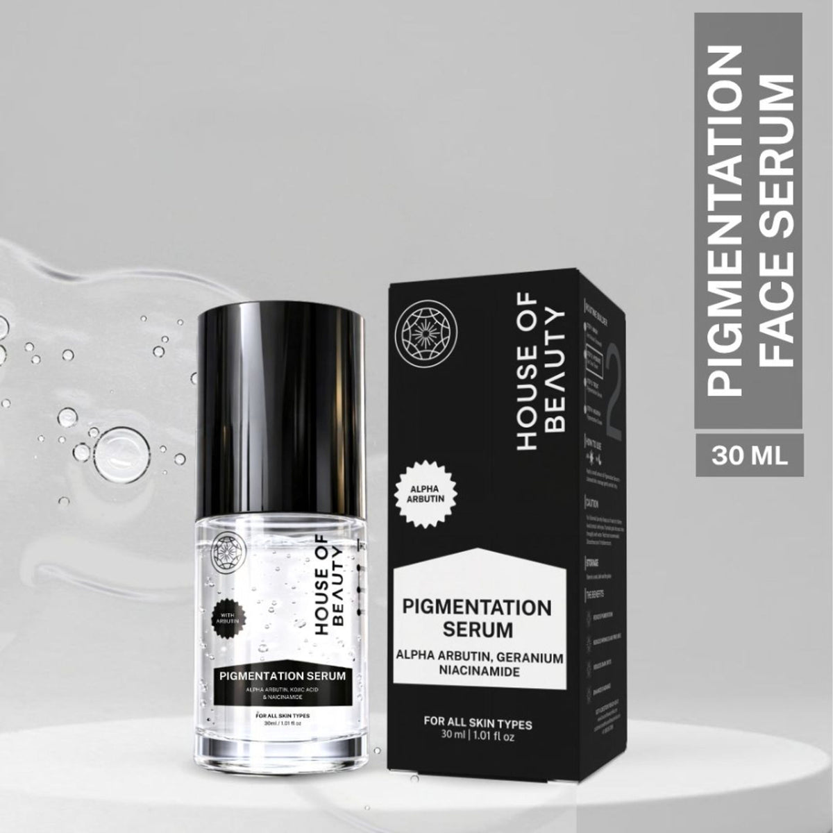 House of Beauty Pigmentation Serum (Geranium + Arbutin Niacinamide)
