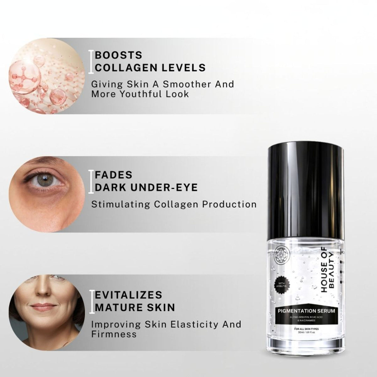 House of Beauty Pigmentation Serum (Geranium + Arbutin Niacinamide)