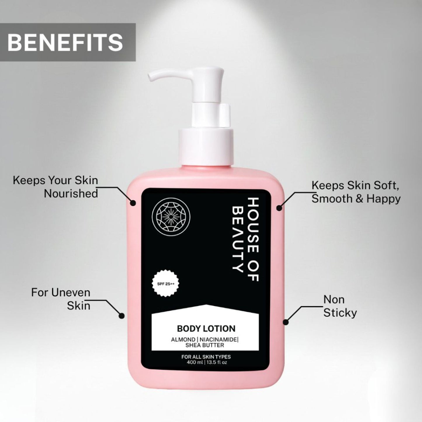 House of Beauty Body Lotion SPF25+