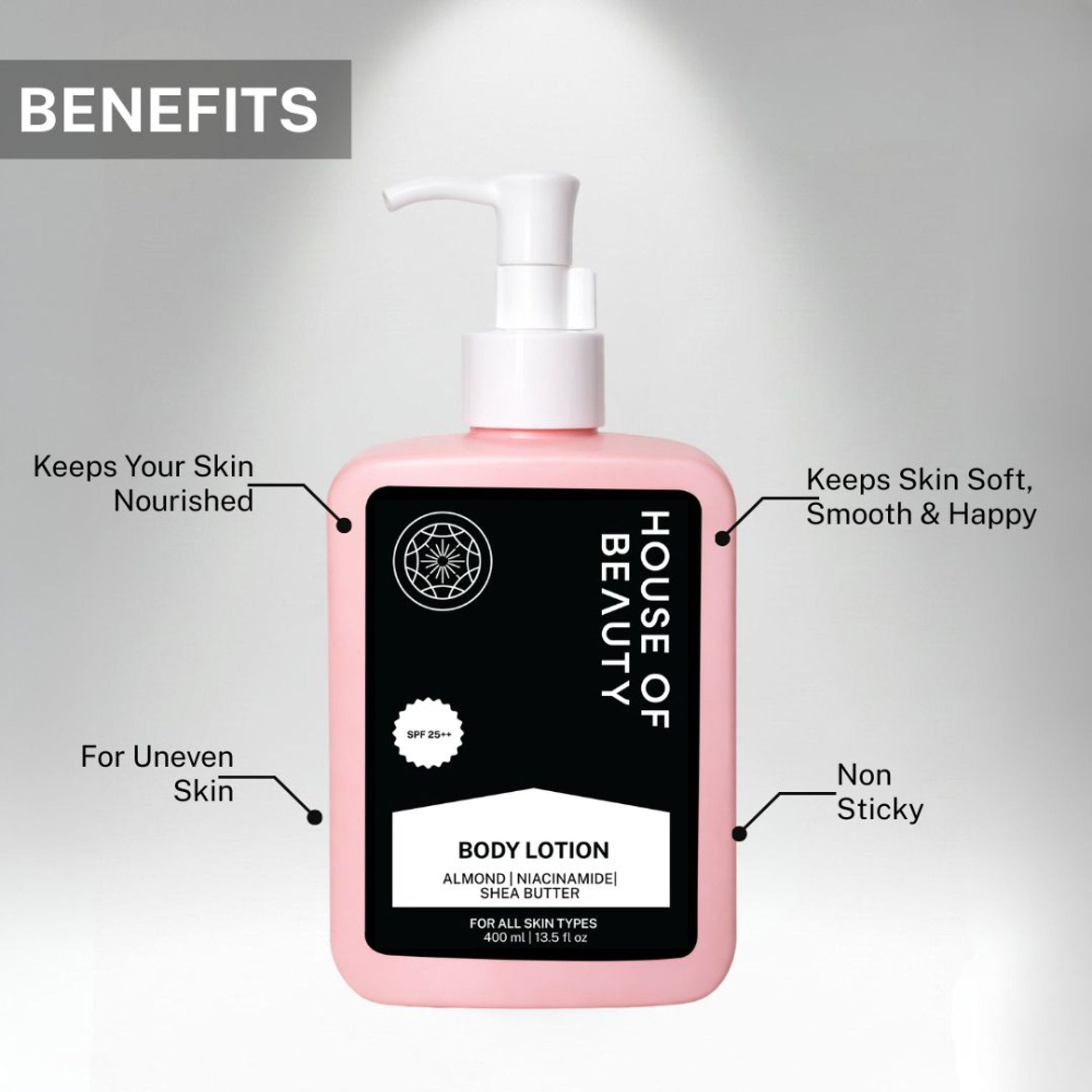 House of Beauty Body Lotion SPF25+