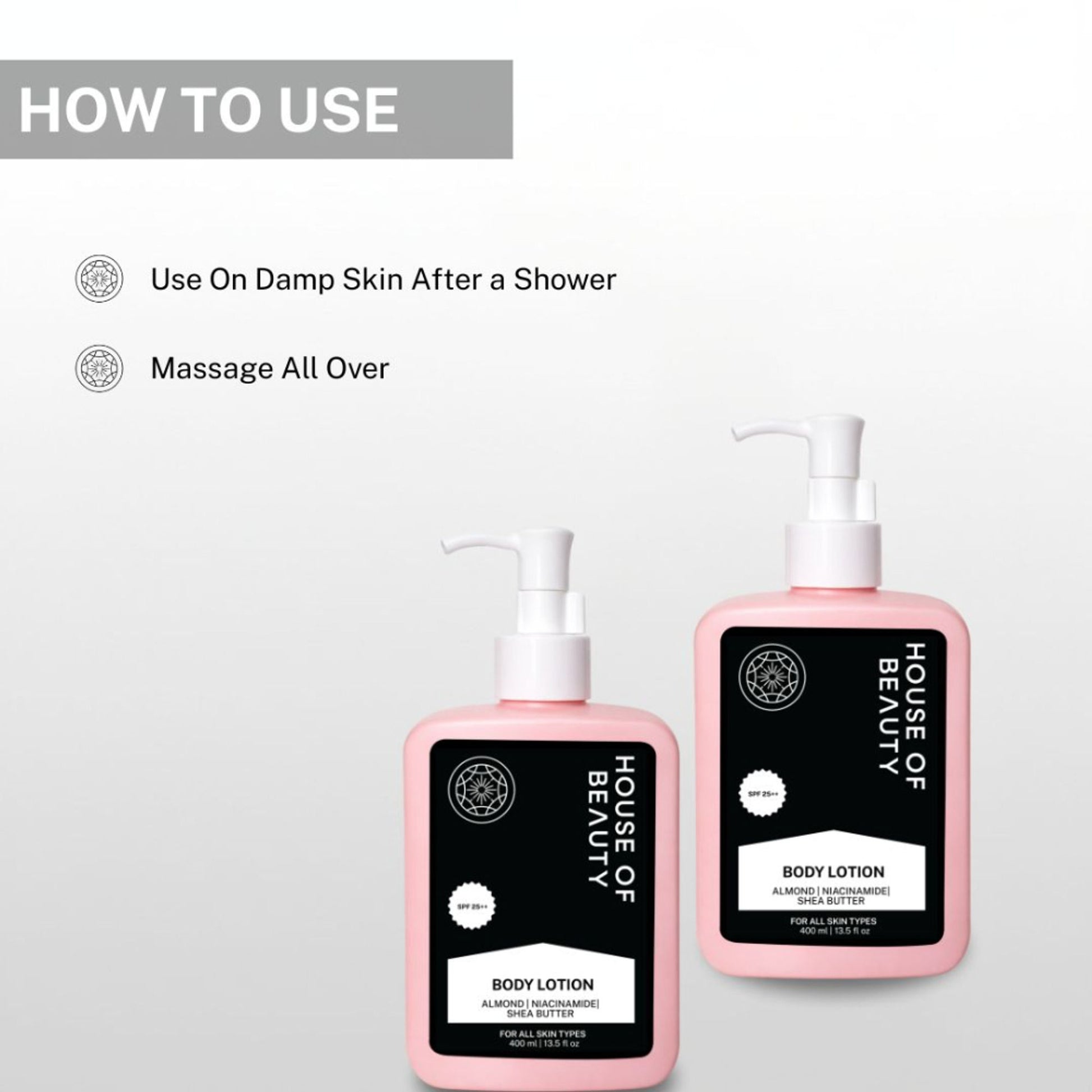 House of Beauty Body Lotion SPF25+