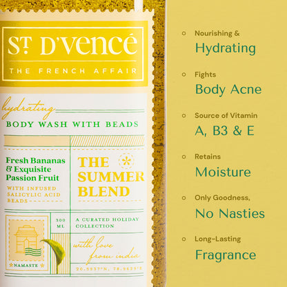 St. D'vencé The Summer Blend Body Wash With Salicylic Acid Beads