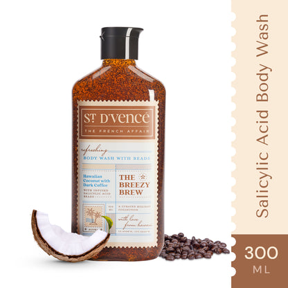 St. D'vencé The Breezy Brew Body Wash With Salicylic Acid Beads