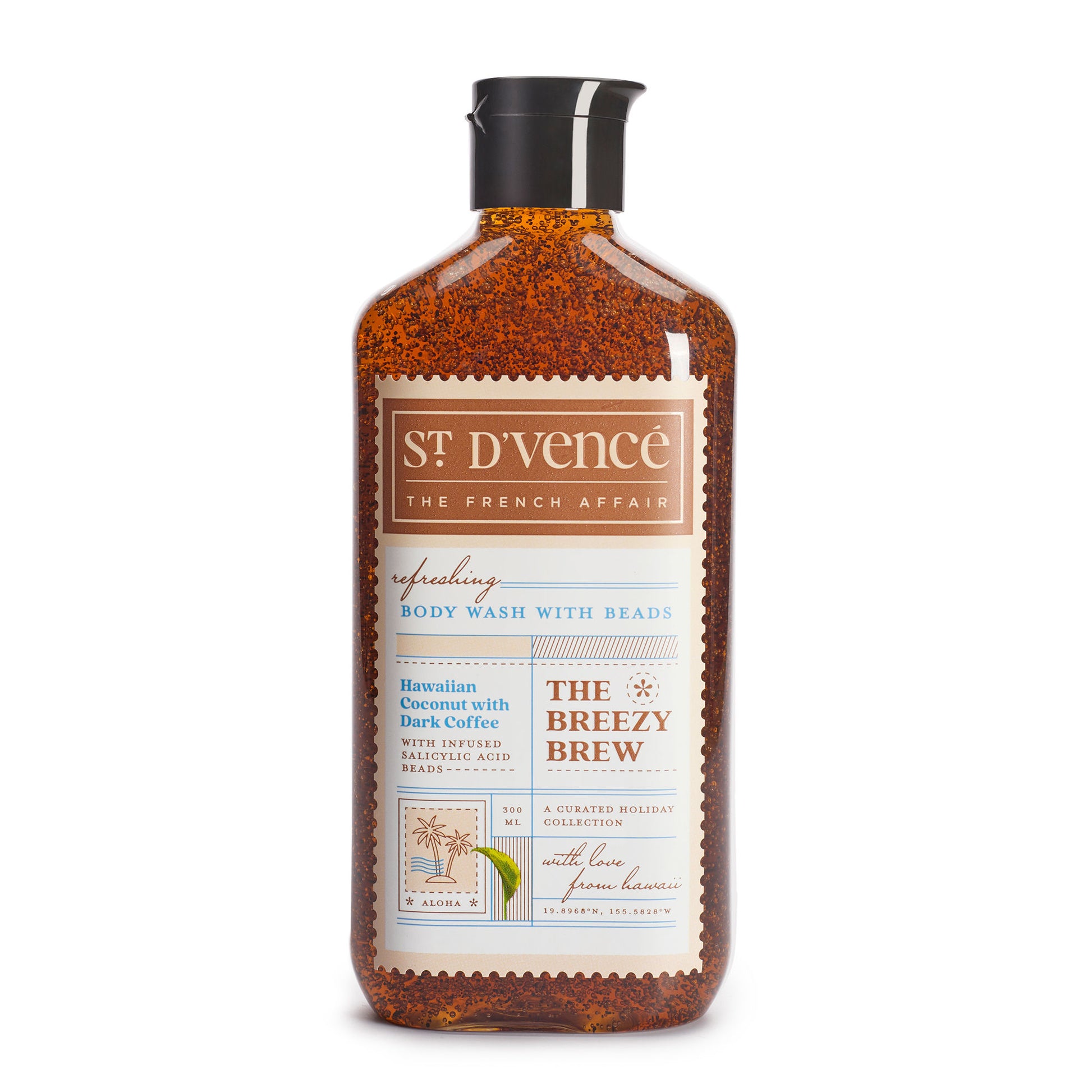 St. D'vencé The Breezy Brew Body Wash With Salicylic Acid Beads