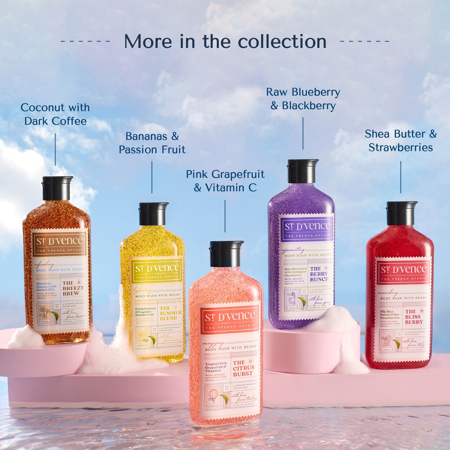 St. D'vencé The Breezy Brew Body Wash With Salicylic Acid Beads