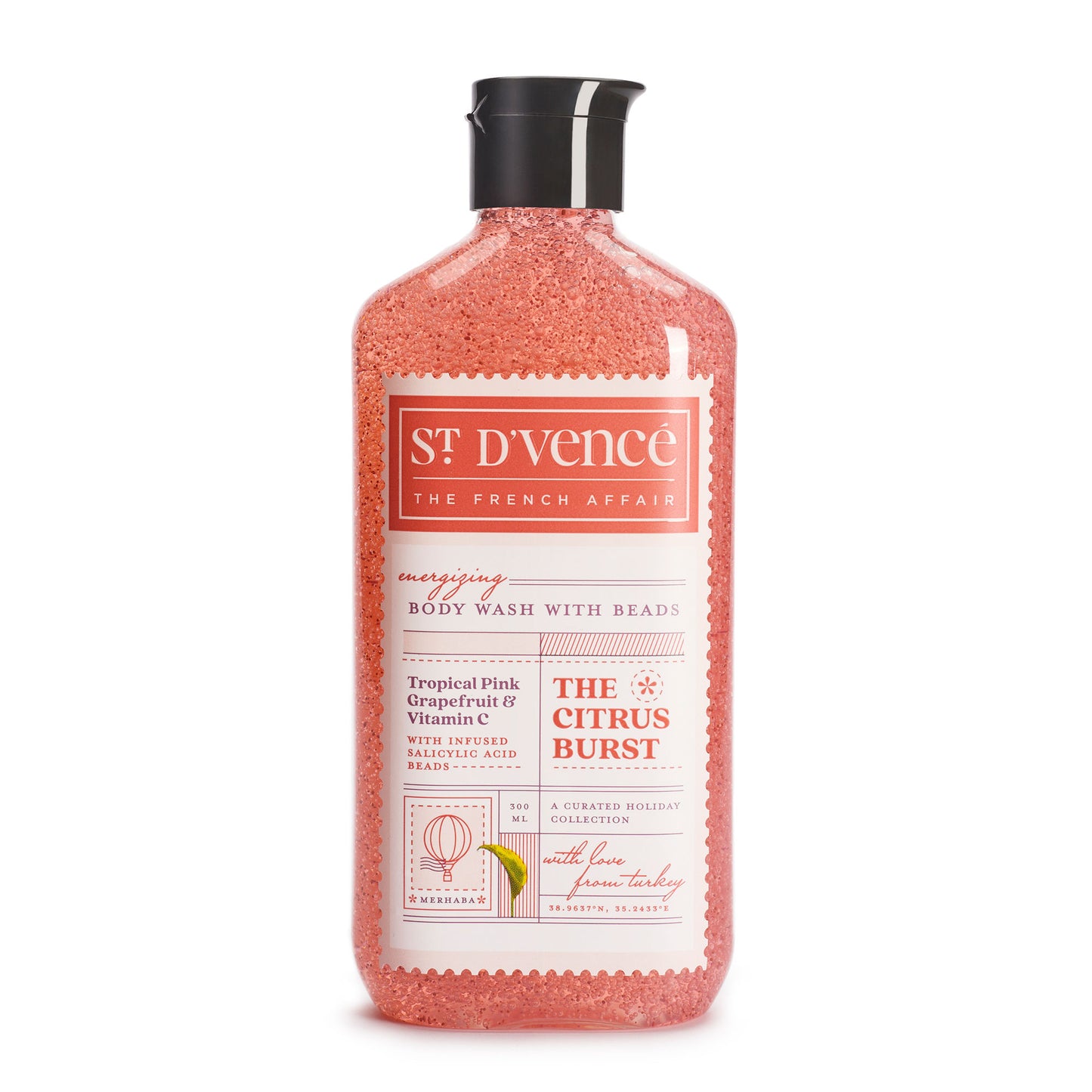 St. D'vencé The Citrus Burst Body Wash With Salicylic Acid Beads