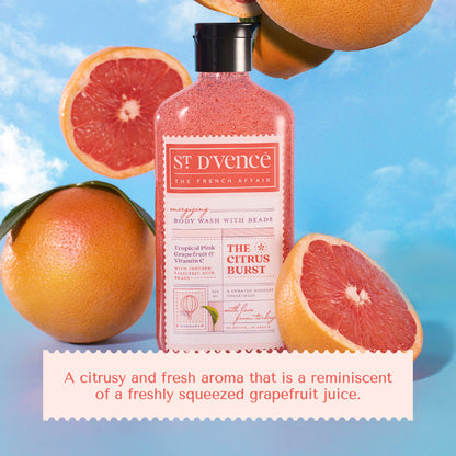 St. D'vencé The Citrus Burst Body Wash With Salicylic Acid Beads