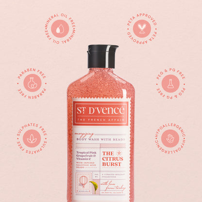 St. D'vencé The Citrus Burst Body Wash With Salicylic Acid Beads