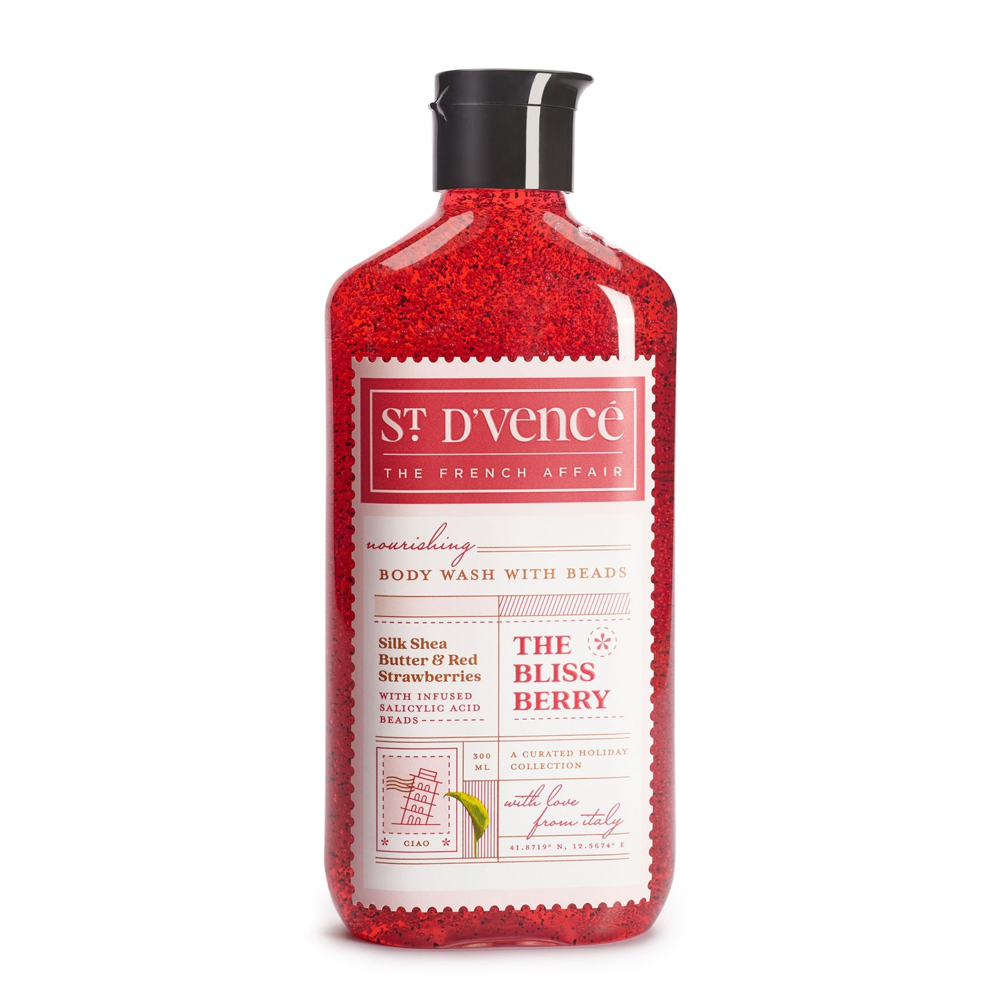 St. D'vencé The Bliss Berry Body Wash With Salicylic Acid Beads