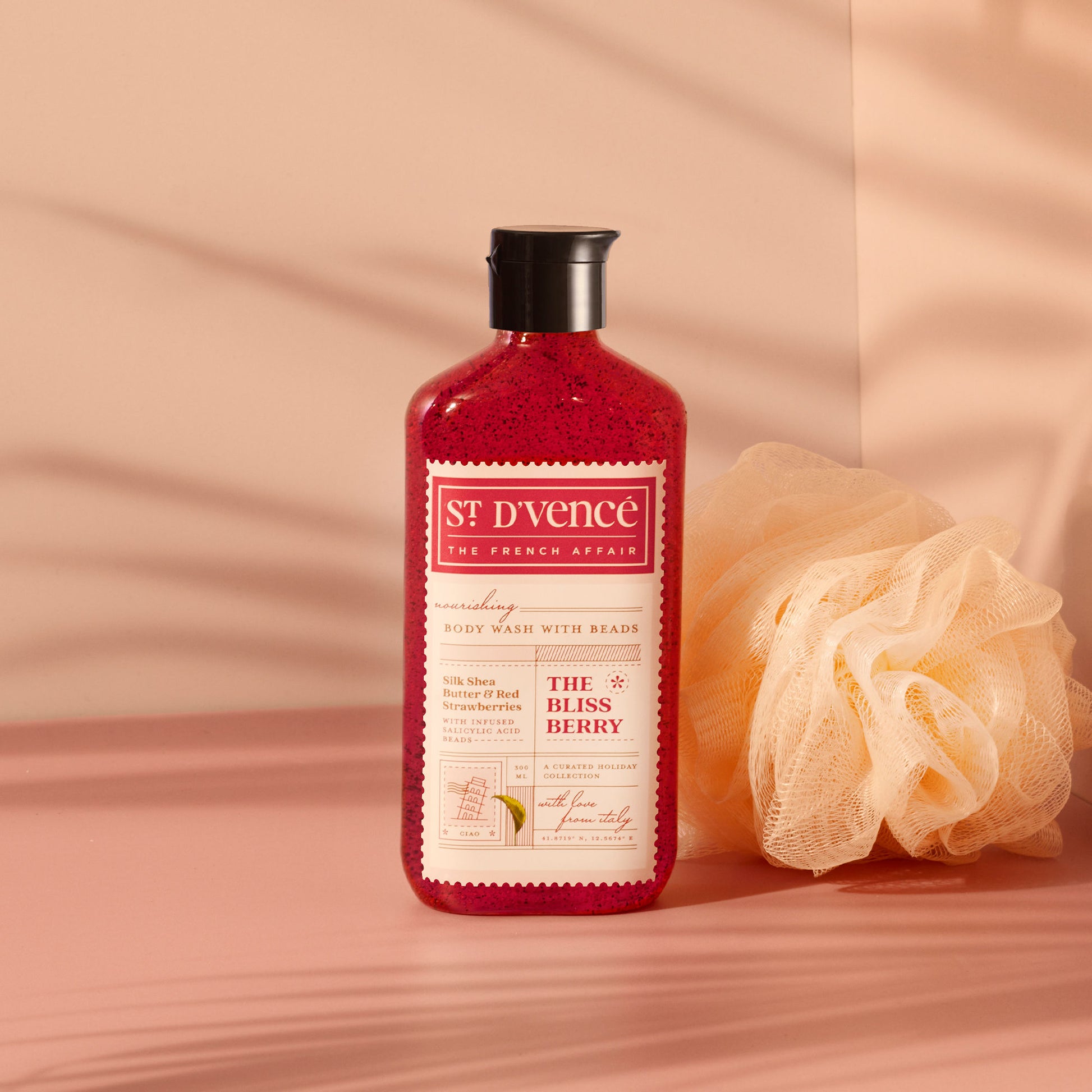St. D'vencé The Bliss Berry Body Wash With Salicylic Acid Beads