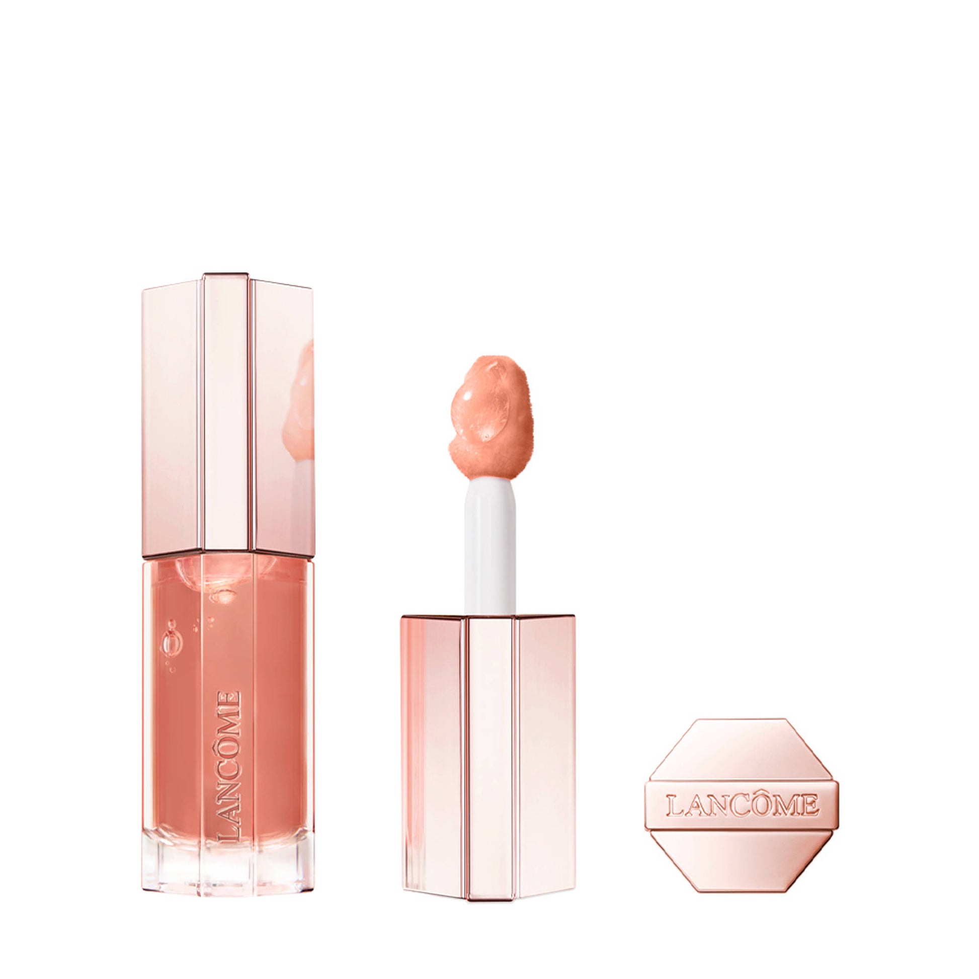 Lancome Lip Idole Juicytreat Hydrating Lip Gloss - Shade High Shine Balm - 25 Warm Light Hazelnut