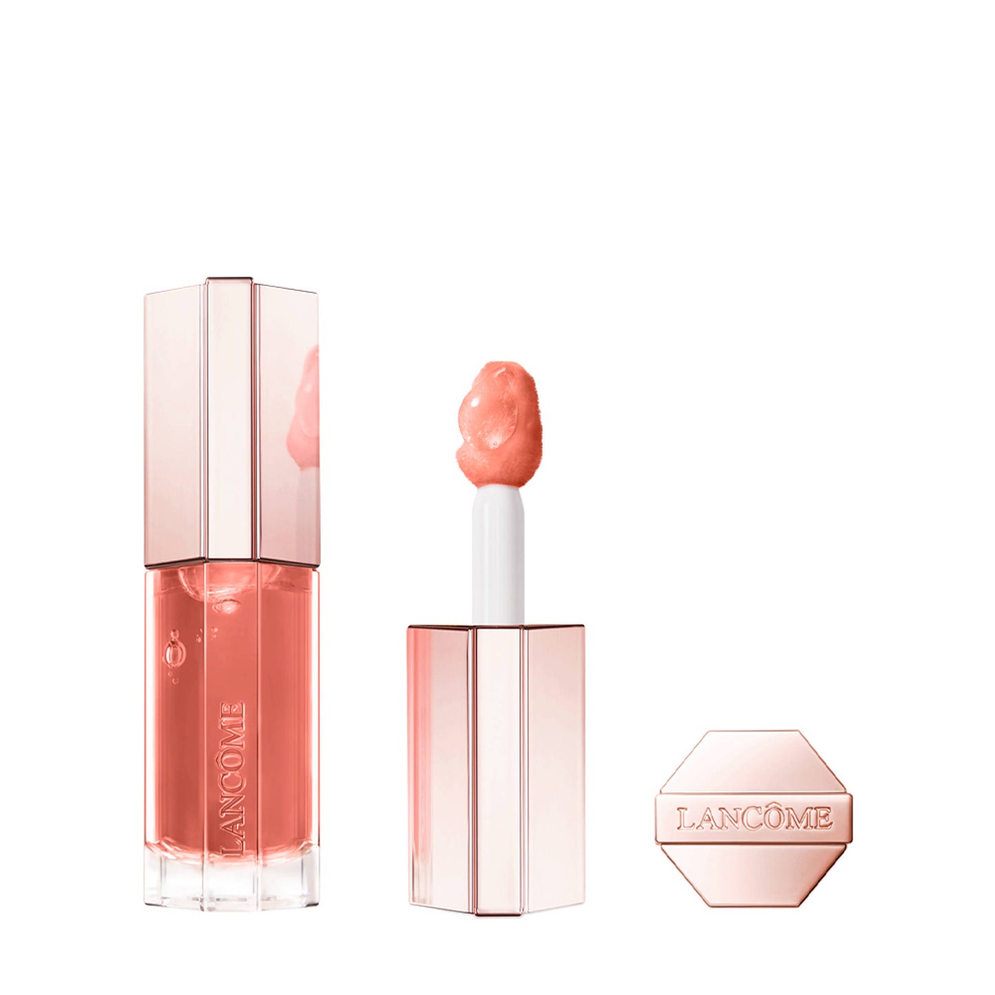 Lancome Lip Idole Juicytreat Hydrating Lip Gloss - Shade High Shine Balm - 40 Neutral Brown