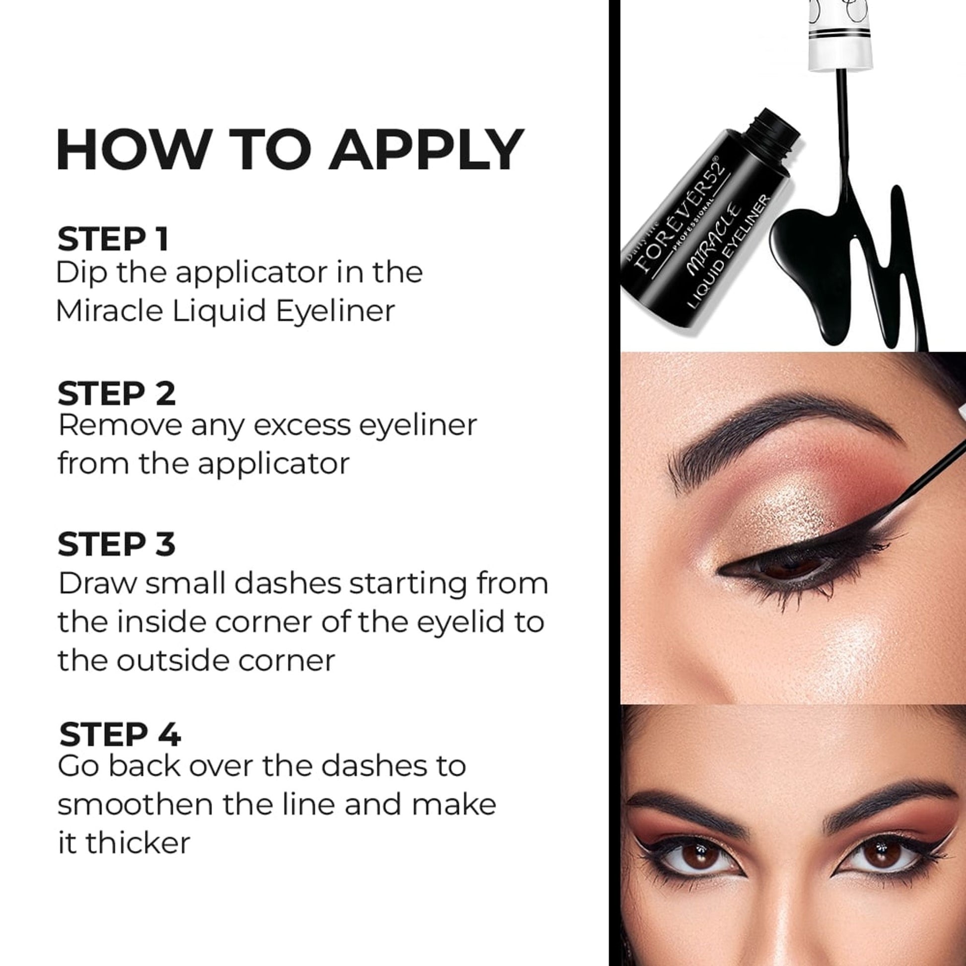 Daily Life Forever52 Miracle Liquid Eyeliner - ARG001