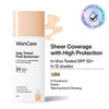 WishCare Daily Fluid Tinted Sunscreen SPF50PA++++ Broad Spectrum Protection for All Skin Types- L101 - L104