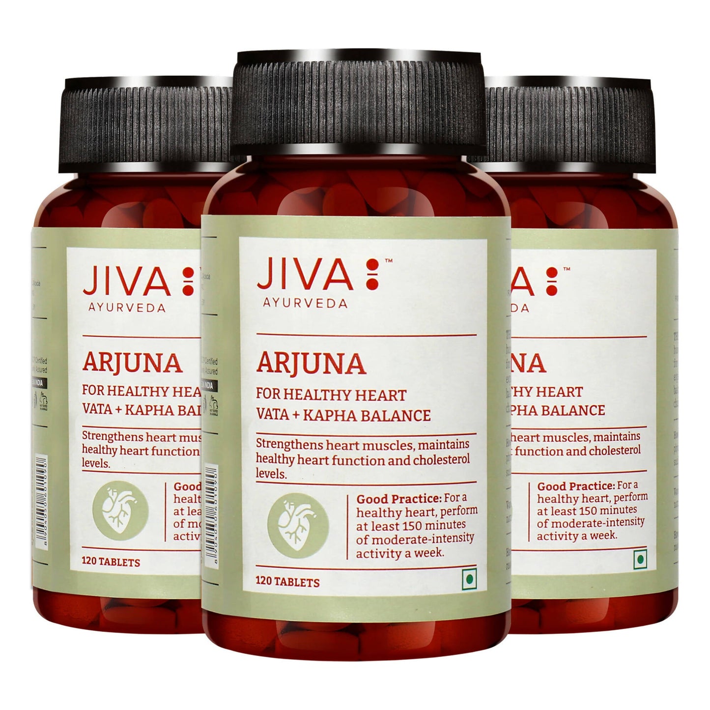 Jiva Ayurveda Arjuna Tablets - Indyancart