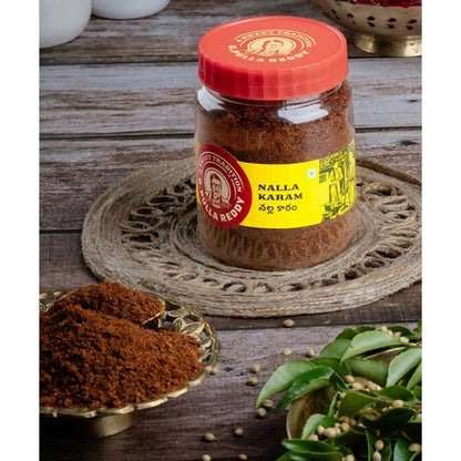Pulla Reddy Nalla Karam Powder Jar