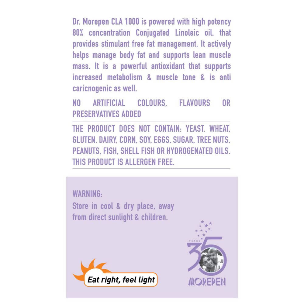 Dr. Morepen CLA 1000 Capsules