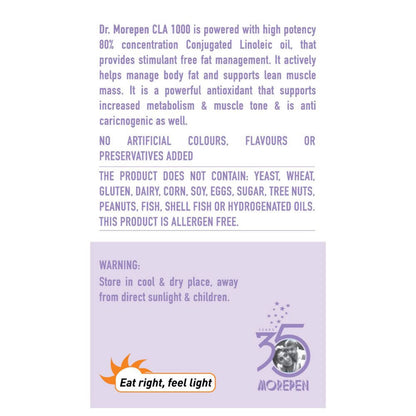 Dr. Morepen CLA 1000 Capsules