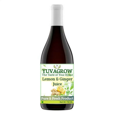 Yuvagrow Lemon and Ginger Juice