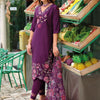 Dhiyona IE Women Floral Embroidered Regular Thread Work Liva Kurta with Trousers & With Dupatta