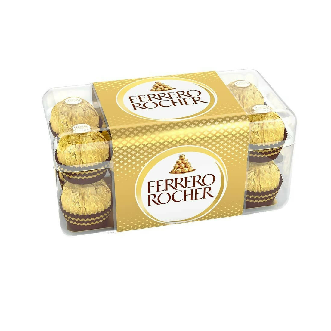 Ferrero Rocher Exquisite Hazelnut And Milk Chocolate | Premium Gift Box Rich, Creamy, Crunchy and Nutty Chocolate For Special Occasions