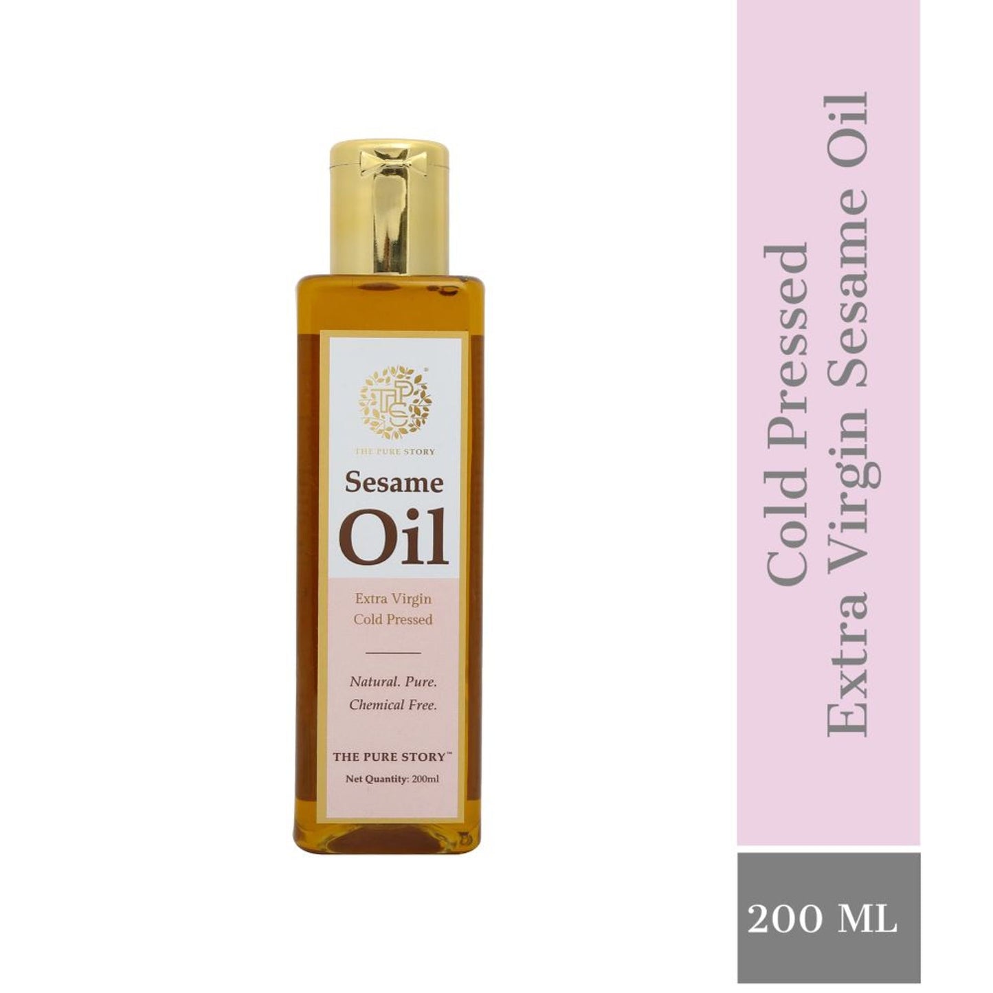The Pure Story Natural Cold Pressed Oil for Hair & Skin with Seasame