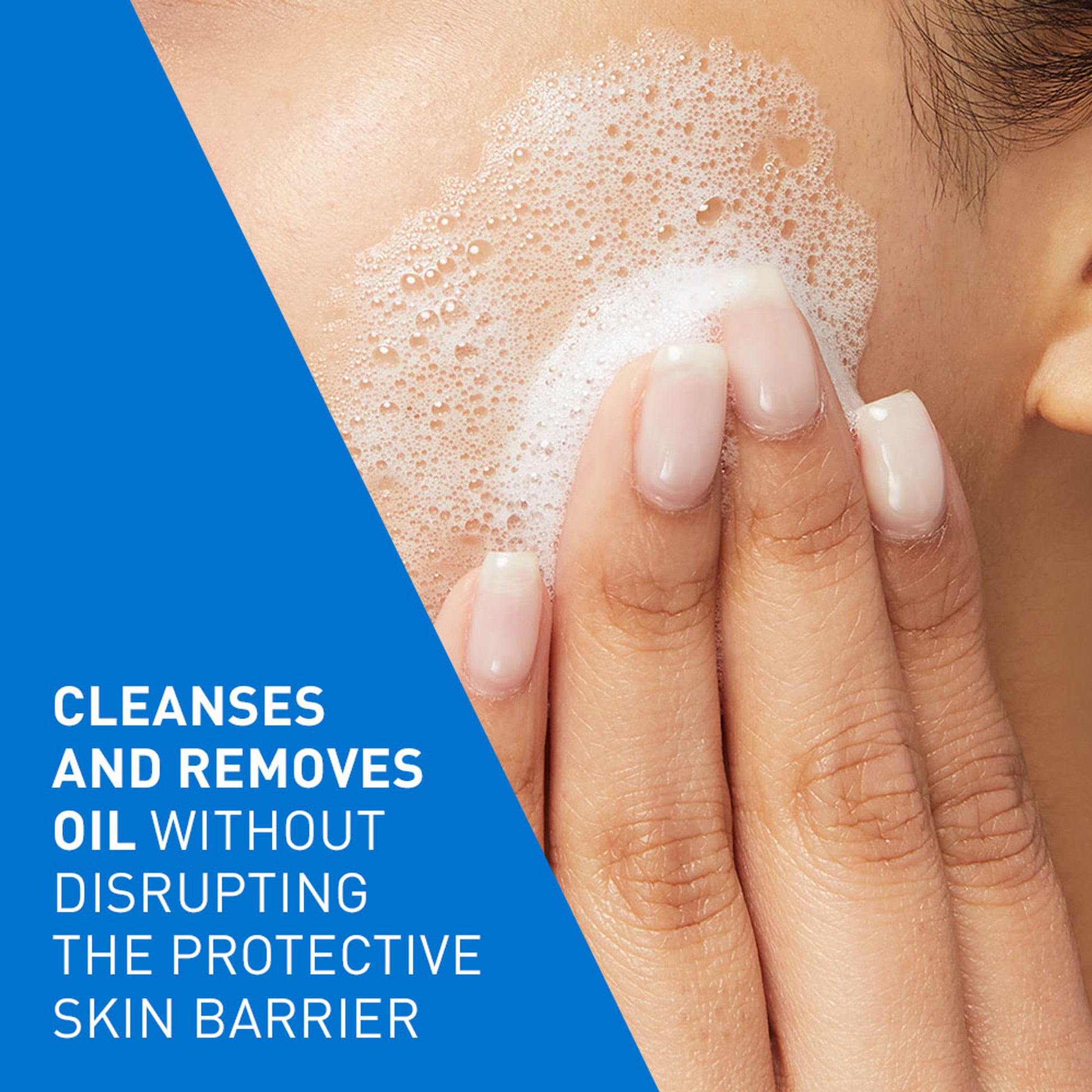 CeraVe Foaming Cleanser Face Wash For Oily Skin with Ceramides, Dermatologist Recommended