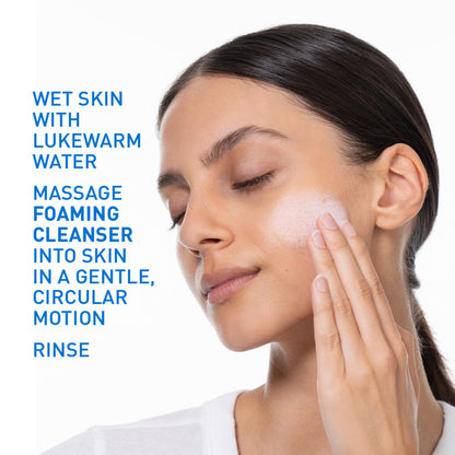CeraVe Foaming Cleanser Face Wash For Oily Skin with Ceramides, Dermatologist Recommended