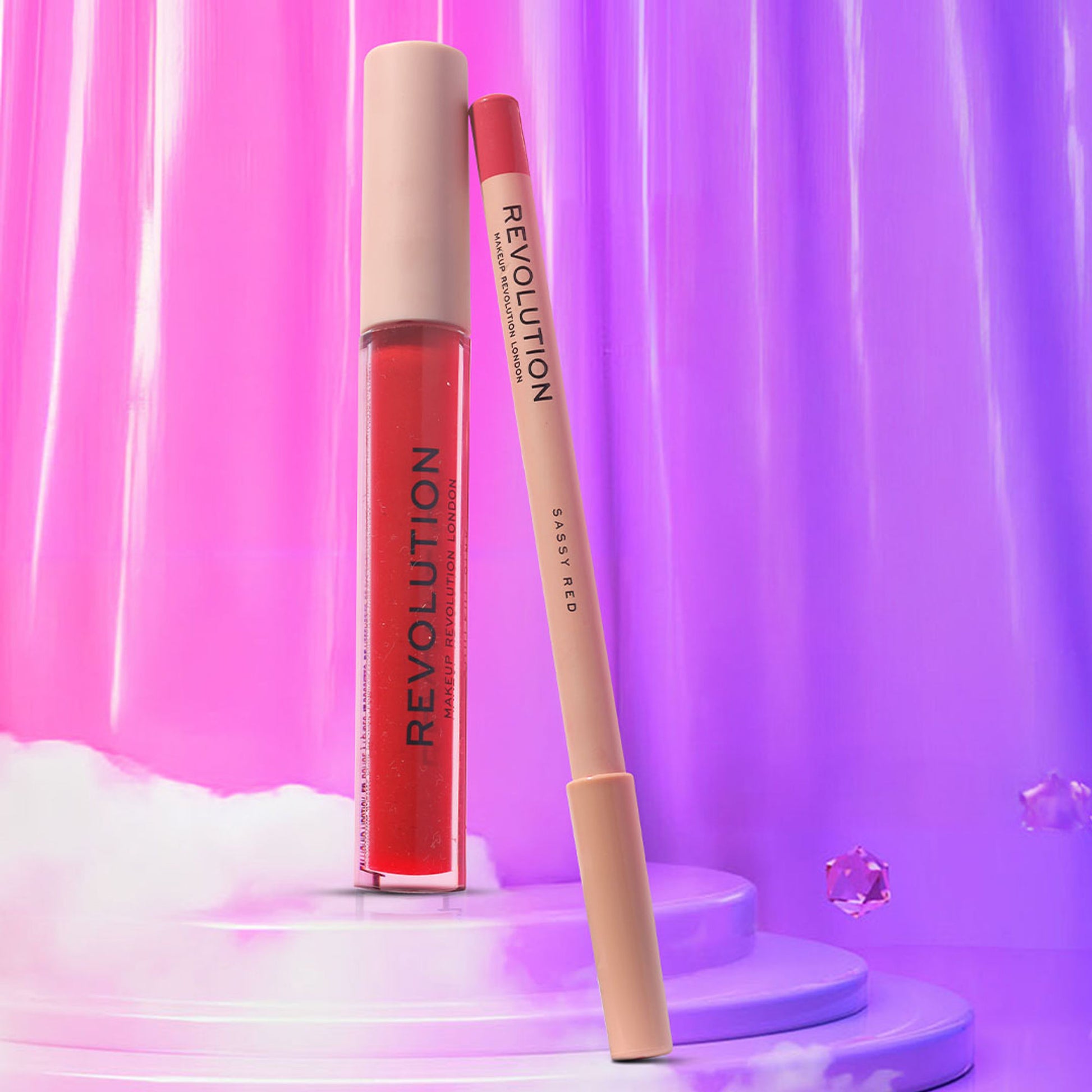 Makeup Revolution Lip Contour Kit - Soulful Pink