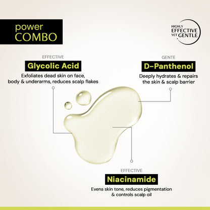 Deconstruct 7% Glycolic Acid Toner With 3% Niacinamide For Even & Glowing Skin