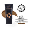Lovechild Masaba Skip Everything Serum Skin Tint SPF 20, Liquid Foundation for all Skin type, Enriched with Vitamin E for anti-ageing benefits - Easy Expresso