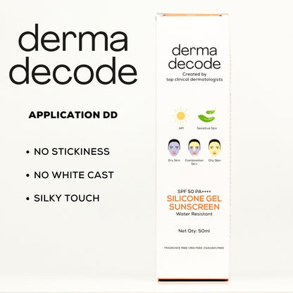Derma Decode Silicone Waterproof Sunscreen SPF 50 PA++++