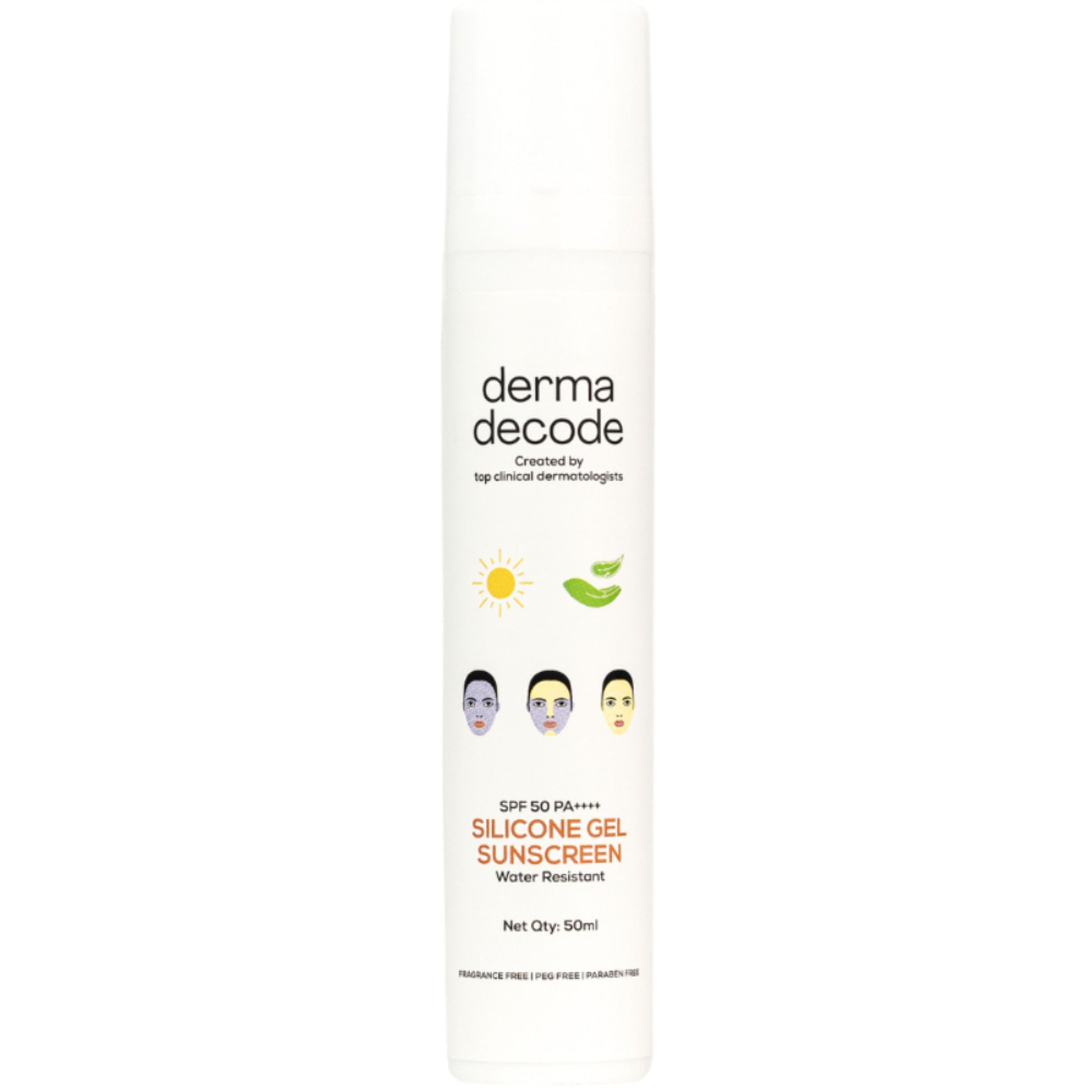 Derma Decode Silicone Waterproof Sunscreen SPF 50 PA++++