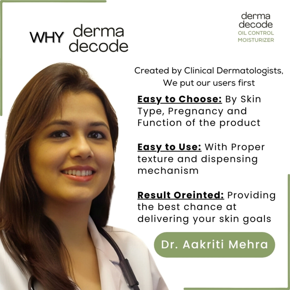 Derma Decode oil-free gel moisturizer for oily, acne-prone skin, lightweight hydration for clear, healthy-looking skin.