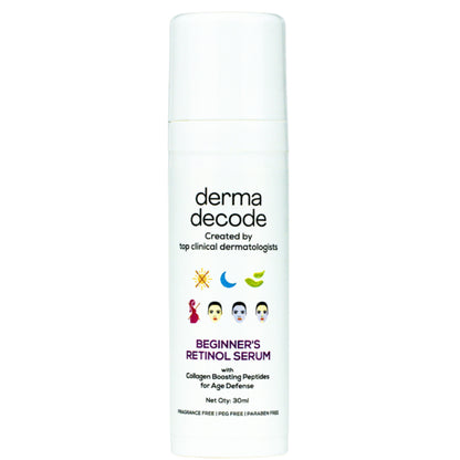 Derma Decode 0.5% Retinol Face Serum Reduces Fine Lines And Boosts Collagen Anti Aging Serum