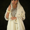 Dhiyona IE Women Ethnic Motifs Embroidered Regular Kurta with Trousers & With Dupatta