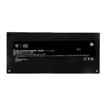 PAC Vibe Matte Eyeshadow X10 - 01