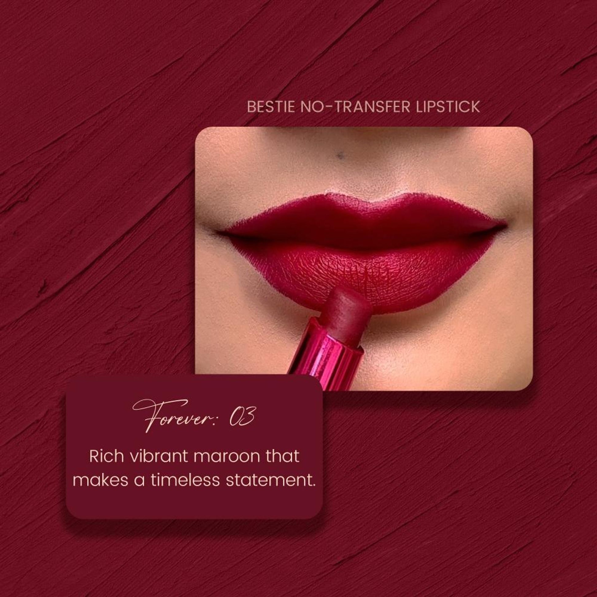 Parul Garg Beauty Bestie No-Transfer Lipstick - Forever