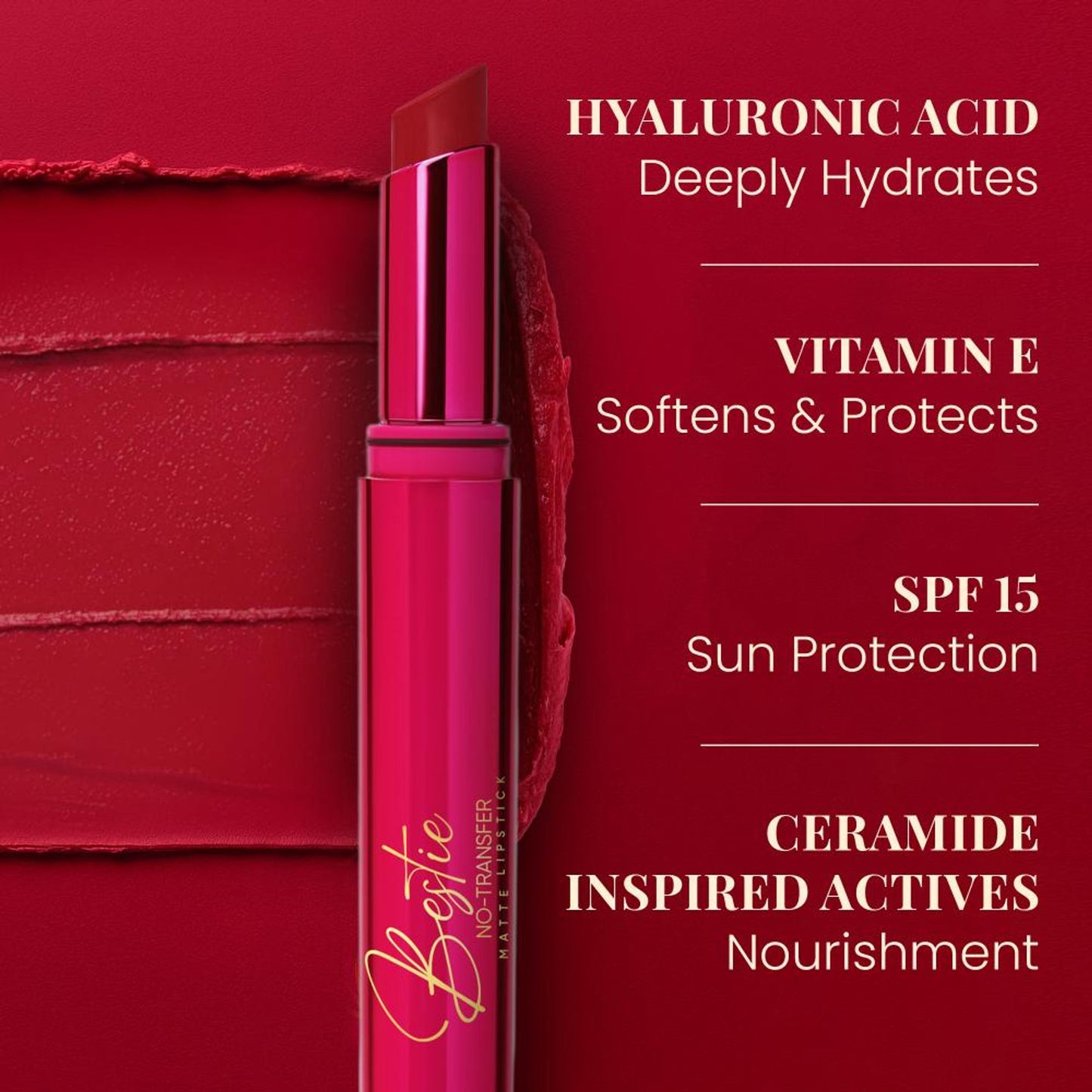 Parul Garg Beauty Bestie No-Transfer Lipstick - Sugar