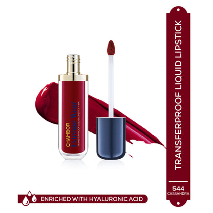 Chambor Extreme Wear Transferproof Liquid Lipstick + HA (6ml) - Cassandra