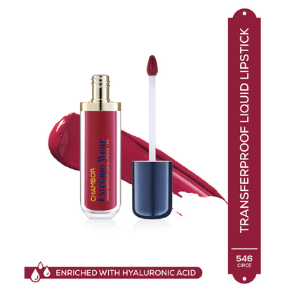 Chambor Extreme Wear Transferproof Liquid Lipstick + HA (6ml) - Circe